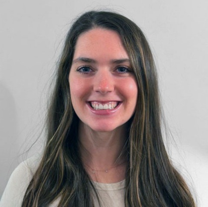 Rylee Smith, smiling woman in a beige shirt